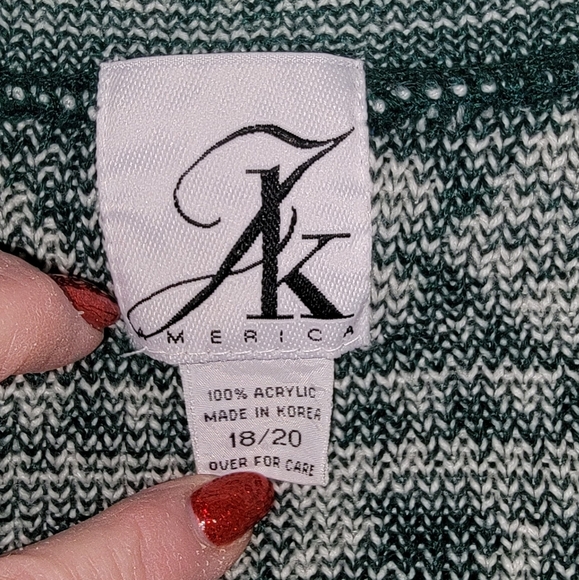 #056 JK America- Women's Knit Sweater Vest- Assorted Colors - Sz. 18W-20W - Picture 4 of 11